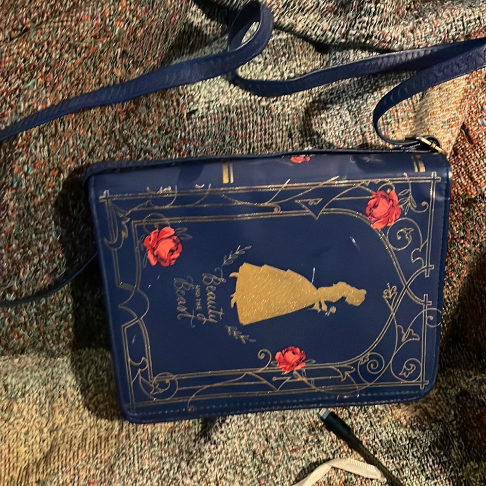 Disney Beauty and the Beast Book Crossbody
